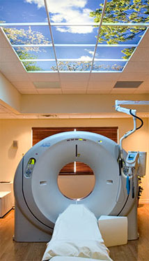 Advanced Diagnostic Imaging features a beautiful Luminous SkyCeilings