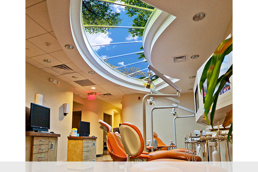 Custom Luminous SkyCeiling at New York Pediatric Dentistry